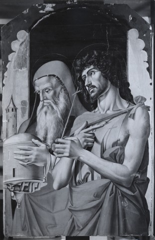 Steinkopf, Walter — Vivarini Alvise - sec. XV - San Girolamo e san Giovanni Battista — particolare